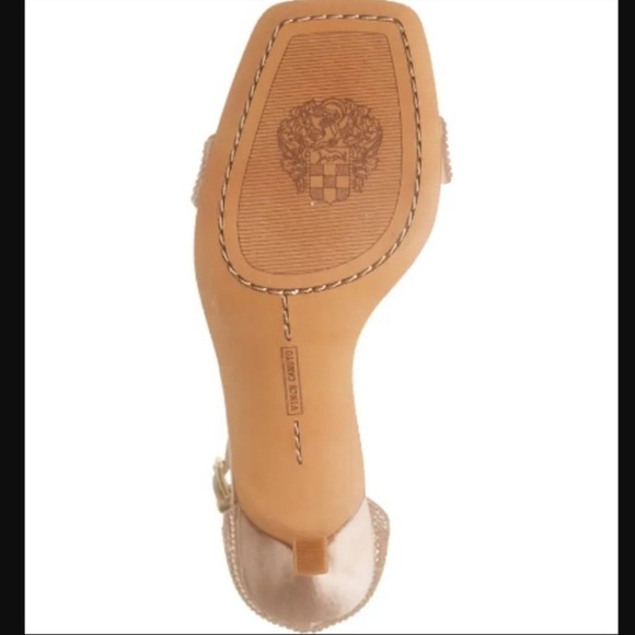 NEW! Vince Camuto Enella Embellished Ankle Strap Heel Sandal - Size 9.5 - Picture 6 of 11